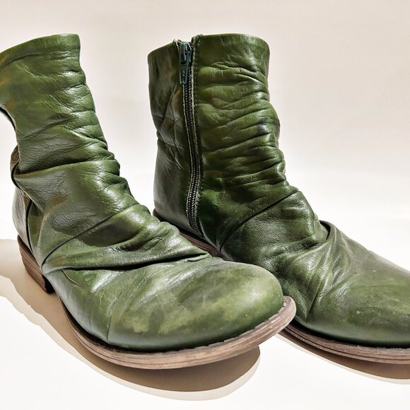 Miz Mooz "Lane" Ankle Bootie in Kiwi - Picture 2 of 10